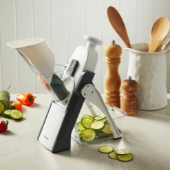 Baccarat Prepare Stand Up Mandoline 35.5cm X 15cm X 13cm White & Grey -Deals Baccarat Store pcp 1033070 10