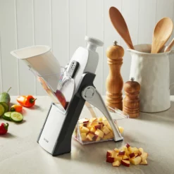 Baccarat Prepare Stand Up Mandoline 35.5cm X 15cm X 13cm White & Grey -Deals Baccarat Store pcp 1033070 9