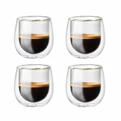 Baccarat Barista Cafe Espresso Glass 90ml Set Of 4