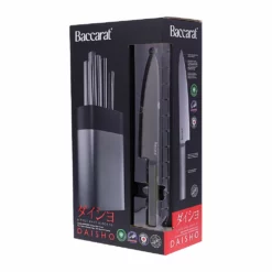 Baccarat Daisho Nara 6 Piece Japanese Steel Knife Block Graphite 13 Baccarat Daisho Nara 6 Piece Japanese Steel Knife Block Graphite -Deals Baccarat Store pcp 1033636 5 1