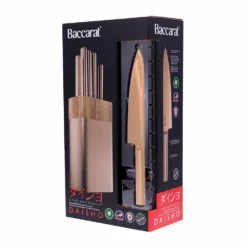 Baccarat Daisho Nara 6 Piece Japanese Steel Knife Block Copper -Deals Baccarat Store pcp 1033639 3 1