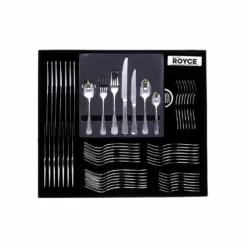 Baccarat Royce 56 Piece Stainless Steel Cutlery Set 10 Baccarat Royce 56 Piece Stainless Steel Cutlery Set -Deals Baccarat Store pcp 1034047 2