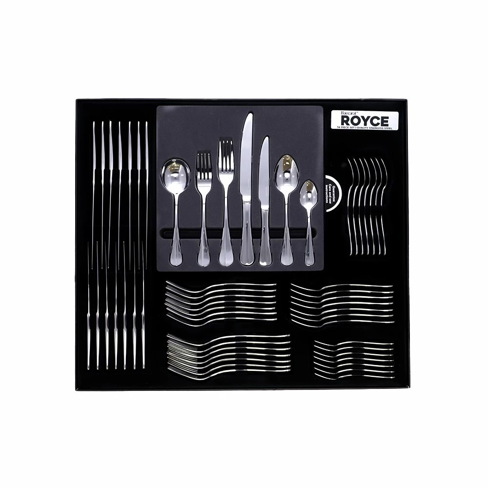 Baccarat Royce 56 Piece Stainless Steel Cutlery Set 6 Baccarat Royce 56 Piece Stainless Steel Cutlery Set - Image 4