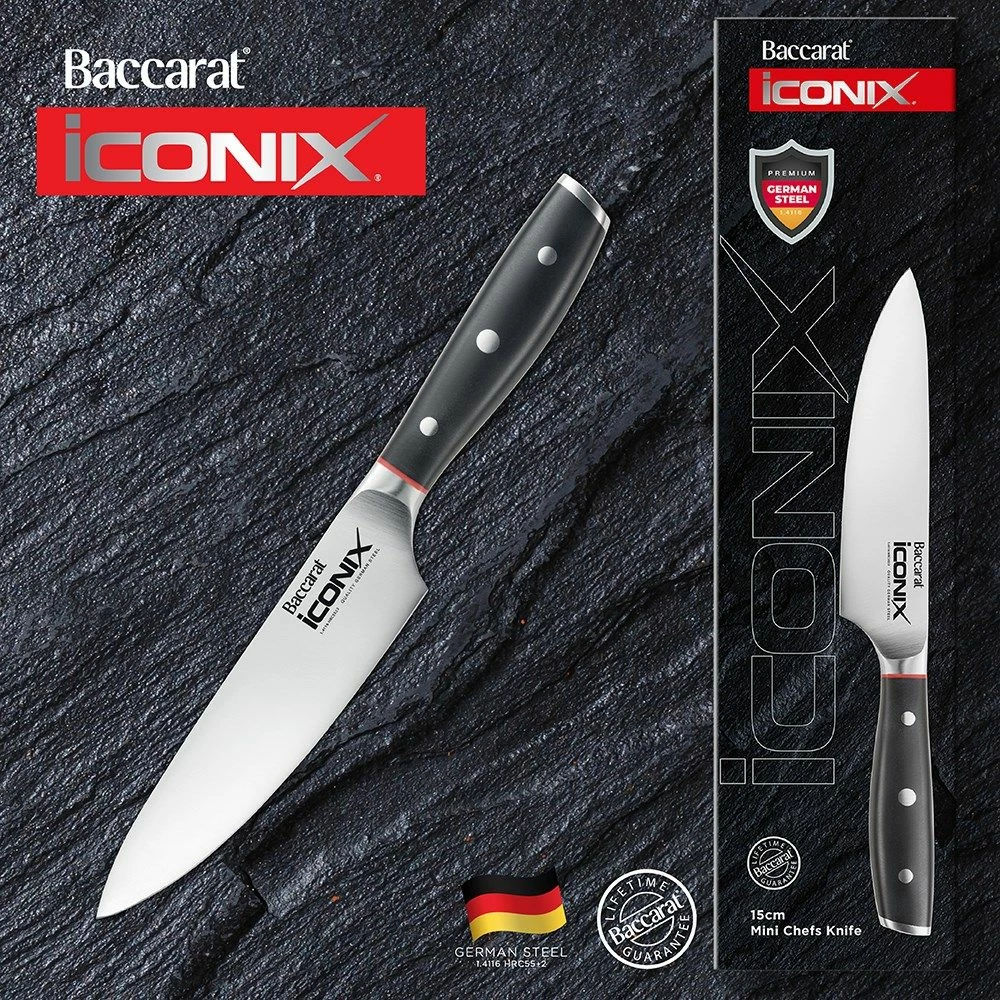 Baccarat IconiX Mini Chef Knife 15cm 5 Baccarat IconiX Mini Chef Knife 15cm - Image 3