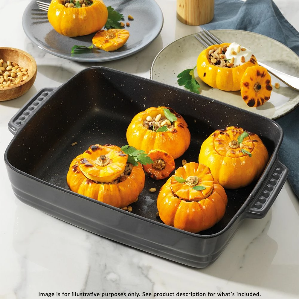 Baccarat Stone Non Stick Rectangular Baking Dish 32cm 5 Baccarat Stone Non Stick Rectangular Baking Dish 32cm - Image 3