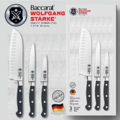 Baccarat Wolfgang Starke 3 Piece Stainless Steel Kitchen Knife Starter Set 7 Baccarat Wolfgang Starke 3 Piece Stainless Steel Kitchen Knife Starter Set -Deals Baccarat Store pcp 1034396 3