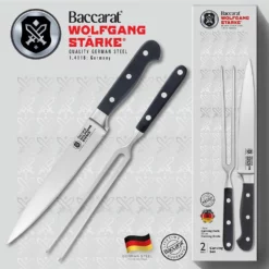 Baccarat Wolfgang Starke 2 Piece Stainless Steel Carving Set -Deals Baccarat Store pcp 1034397 3