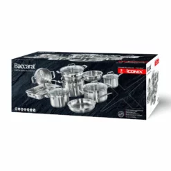 Baccarat IconiX 9 Piece Stainless Steel Cookware Set -Deals Baccarat Store pcp 1034497 4