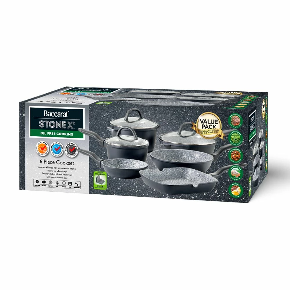 Baccarat STONEX2 6 Piece Non Stick Cookware Set 10 Baccarat STONEX2 6 Piece Non Stick Cookware Set - Image 8