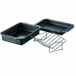 Baccarat Gourmet Carbon Steel Roast & Grill With Rack 39cm