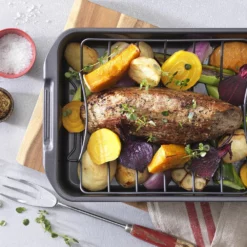 Baccarat Gourmet Carbon Steel Roast & Grill With Rack 39cm -Deals Baccarat Store pcp 1036141 3