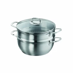 Baccarat Gourmet 2 Piece Stainless Steel Casserole & Steamer Set 28cm -Deals Baccarat Store pcp 1036142 2