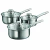 Baccarat Gourmet Stainless Steel Saucepan Set Of 3 -Deals Baccarat Store pcp 1036143 1