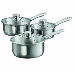 Baccarat Gourmet Stainless Steel Saucepan Set Of 3