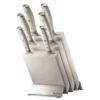 Baccarat IconiX Straub 7 Piece Knife Block -Deals Baccarat Store pcp 1036163