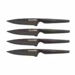 Baccarat ID3 Black Samurai 4 Piece Steak Knife Set