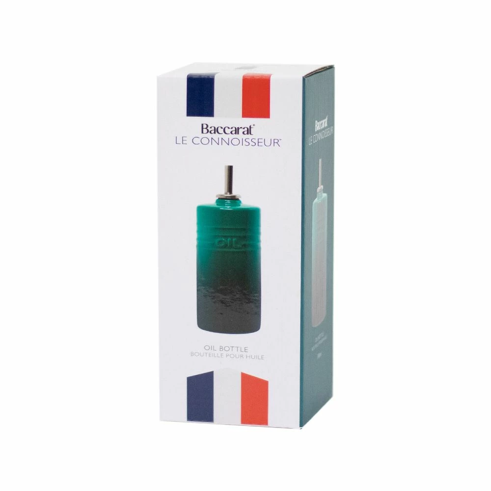 Baccarat Le Connoisseur Oil Bottle Teal 300ML 5 Baccarat Le Connoisseur Oil Bottle Teal 300ML - Image 3