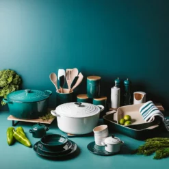 Baccarat Le Connoisseur Stoneware Square Baking Dish 24cm Teal -Deals Baccarat Store pcp 1036343 2