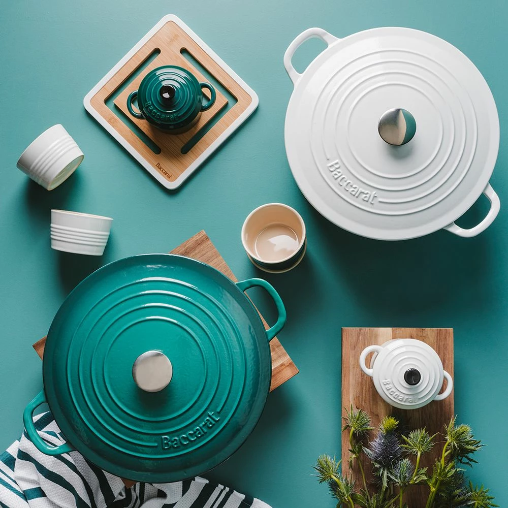 Baccarat Le Connoisseur Set Of 2 Stoneware Ramekin 9cm White 6 Baccarat Le Connoisseur Set Of 2 Stoneware Ramekin 9cm White - Image 5