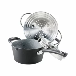 Baccarat Never Eva Stick Saucepan & Steamer Set 20cm
