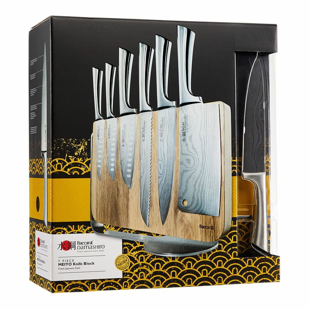 Baccarat Damashiro Meiyo 7 Piece Knife Block 13 Baccarat Damashiro Meiyo 7 Piece Knife Block - Image 11