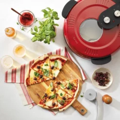 Baccarat The Gourmet Slice XL Pizza Oven Red -Deals Baccarat Store pcp 1039318 6