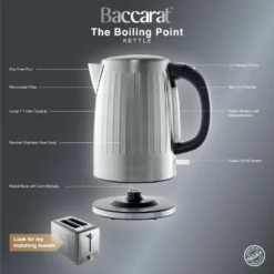 Baccarat The Boiling Point Kettle Silver 13 Baccarat The Boiling Point Kettle Silver -Deals Baccarat Store pcp 1039350 3