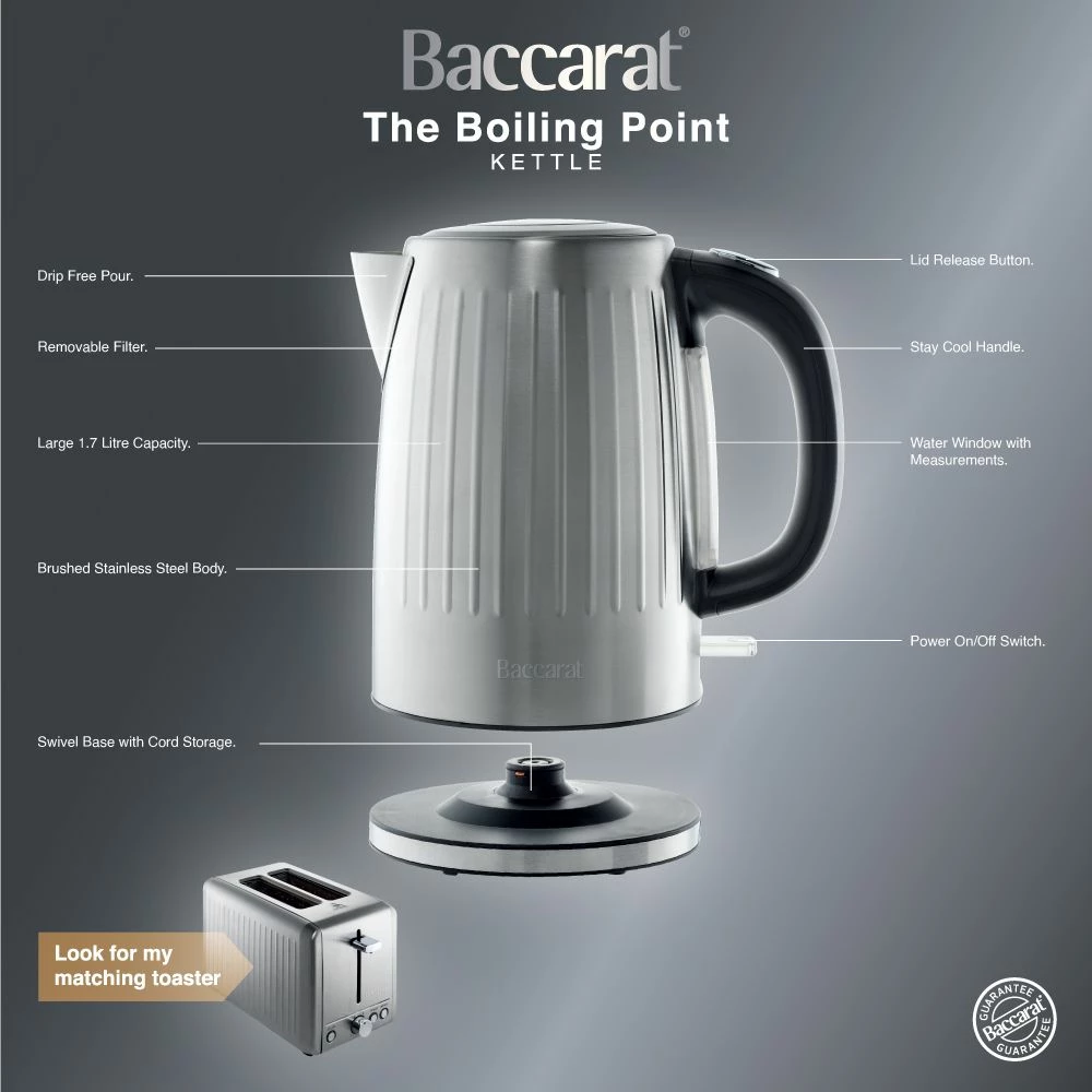 Baccarat The Boiling Point Kettle Silver 5 Baccarat The Boiling Point Kettle Silver - Image 3