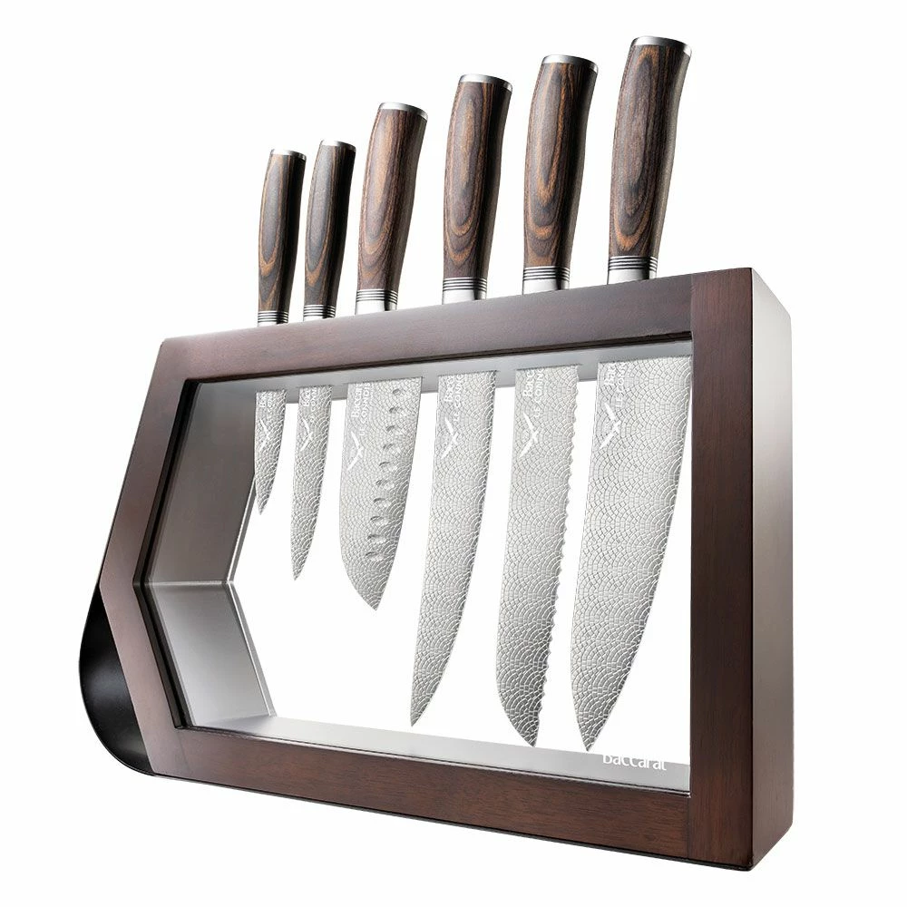 Baccarat Le Connoisseur Haute 7 Piece Knife Block 4 Baccarat Le Connoisseur Haute 7 Piece Knife Block - Image 2