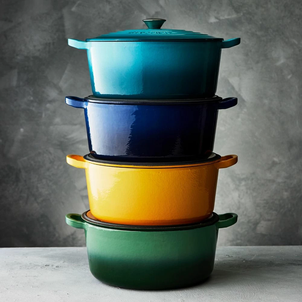 Baccarat Le Connoisseur Cast Iron Round French Oven 6.3L Moss 7 Baccarat Le Connoisseur Cast Iron Round French Oven 6.3L Moss - Image 5