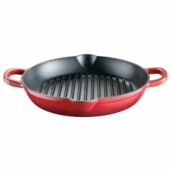 Baccarat Le Connoisseur Cast Iron Round Grill Pan 28cm Red -Deals Baccarat Store pcp 1040473 2