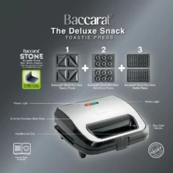 Baccarat The Deluxe Snack 3 In 1 Toastie Press -Deals Baccarat Store pcp 1040715 3