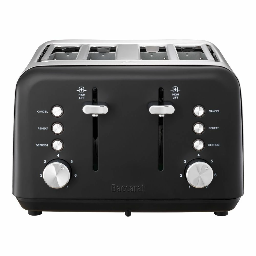 Baccarat The Toasty Slice 4 Slice Toaster Black 5 Baccarat The Toasty Slice 4 Slice Toaster Black - Image 3