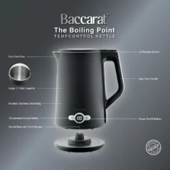 Baccarat The Boiling Point Tempcontrol Kettle Black -Deals Baccarat Store pcp 1040781 9