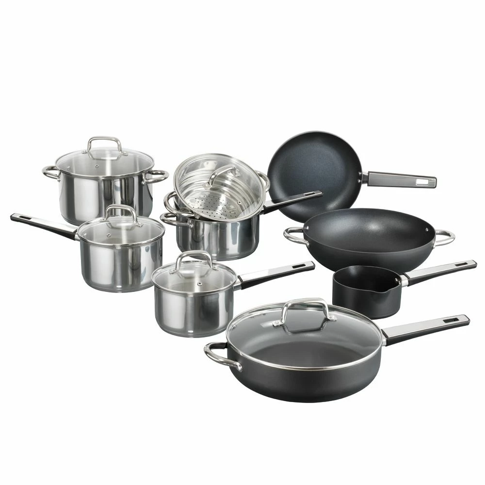 Baccarat Gourmet 9 Piece Stainless Steel & Non-Stick Cookware Set 3 Baccarat Gourmet 9 Piece Stainless Steel & Non-Stick Cookware Set