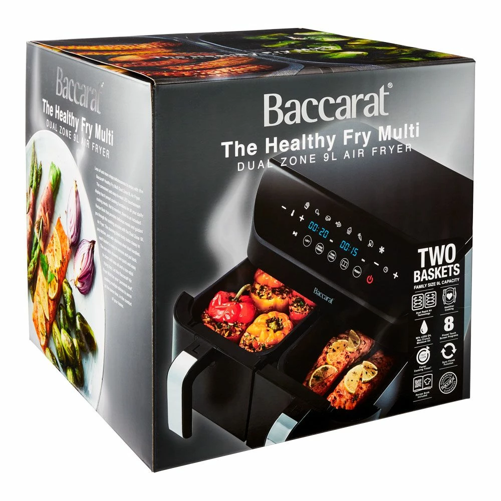 Baccarat The Healthy Fry Multi Dual Zone 9L Air Fryer 9 Baccarat The Healthy Fry Multi Dual Zone 9L Air Fryer - Image 7