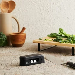 Baccarat IconiX Folding 3 Step Knife Sharpener -Deals Baccarat Store pcp 1034516 bciconixknifesharpen3s 003