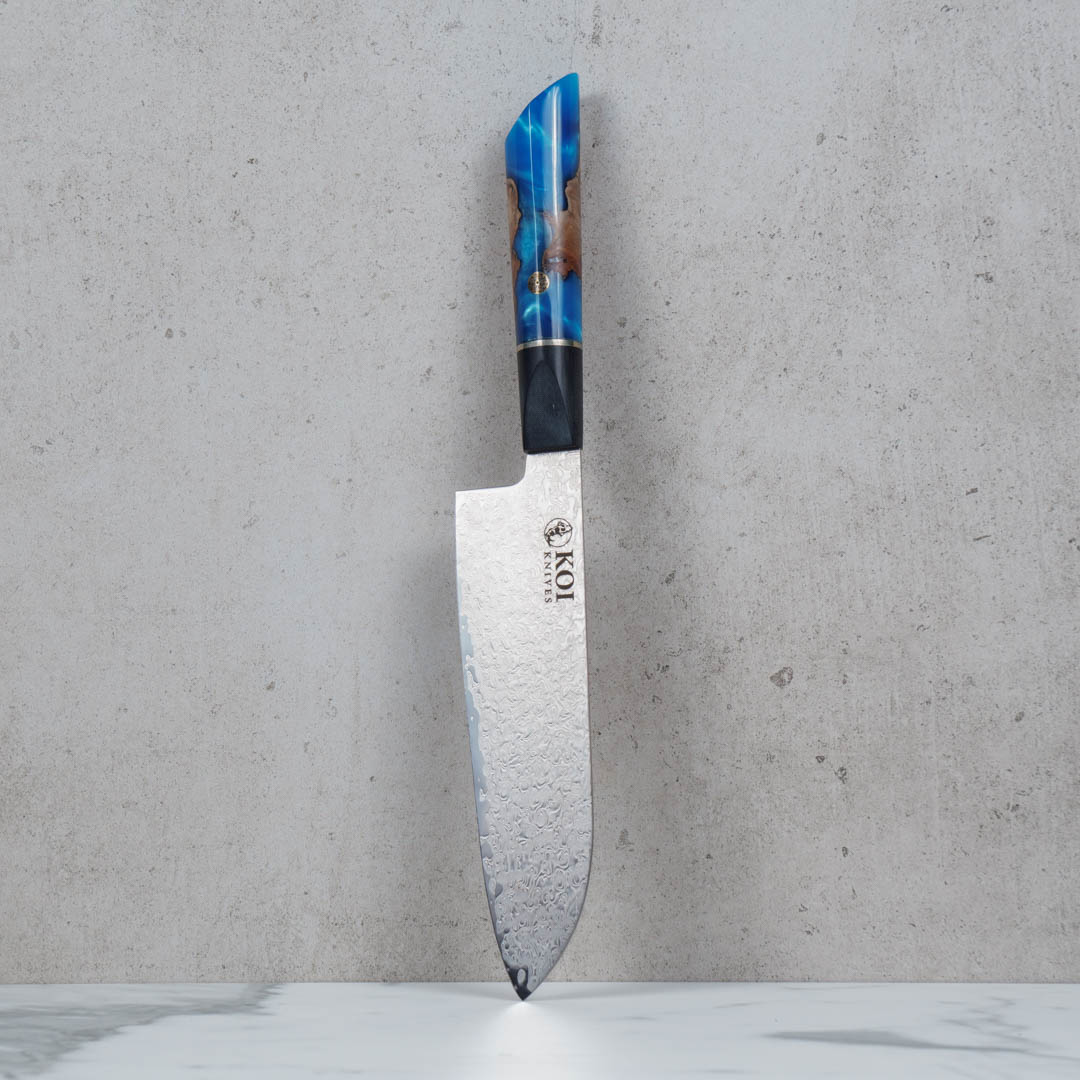 Deals Baccarat Store -Deals Baccarat Store Koi Knives The Santoku Blue